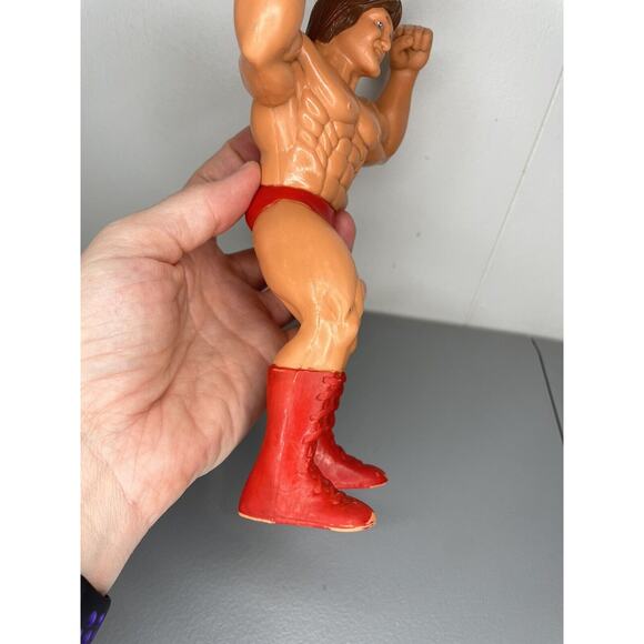 WWF LJN Wrestling Superstars PAUL ORNDORFF "Mr Wonderful" 8" Rubber Figure 1985 - Picture 6 of 13